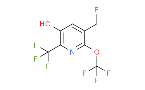 AM156171 | 1806730-31-3 | 3-(Fluoromethyl)-5-hydroxy-2-(trifluoromethoxy)-6-(trifluoromethyl)pyridine