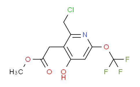 AM156174 | 1806161-25-0 | Methyl 2-(chloromethyl)-4-hydroxy-6-(trifluoromethoxy)pyridine-3-acetate