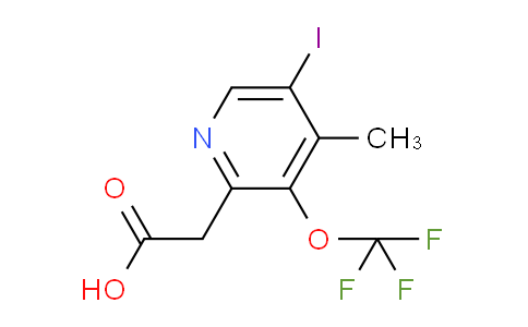 AM156177 | 1806724-11-7 | 5-Iodo-4-methyl-3-(trifluoromethoxy)pyridine-2-acetic acid