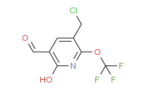 AM156180 | 1806137-47-2 | 3-(Chloromethyl)-6-hydroxy-2-(trifluoromethoxy)pyridine-5-carboxaldehyde
