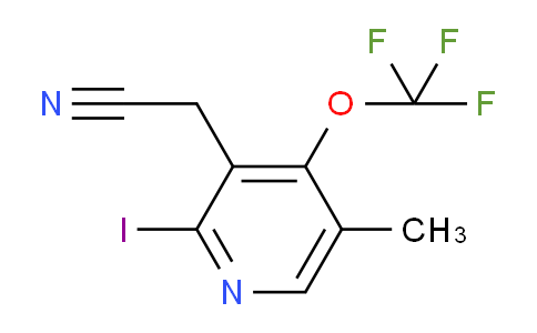 AM156185 | 1804442-23-6 | 2-Iodo-5-methyl-4-(trifluoromethoxy)pyridine-3-acetonitrile