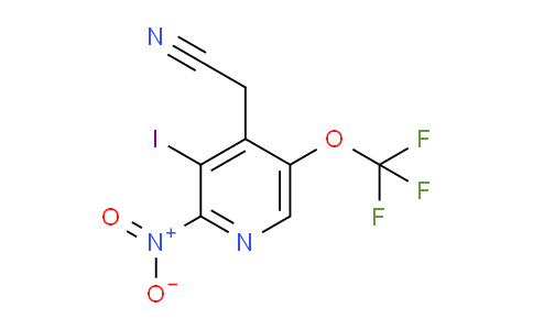AM156189 | 1806244-51-8 | 3-Iodo-2-nitro-5-(trifluoromethoxy)pyridine-4-acetonitrile