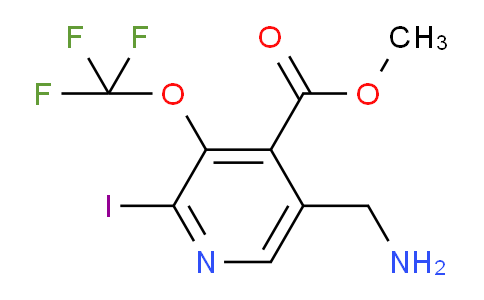 AM156200 | 1803963-95-2 | Methyl 5-(aminomethyl)-2-iodo-3-(trifluoromethoxy)pyridine-4-carboxylate