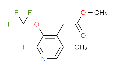 AM156203 | 1804479-12-6 | Methyl 2-iodo-5-methyl-3-(trifluoromethoxy)pyridine-4-acetate