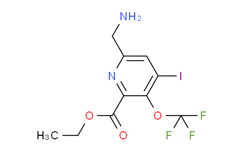AM156205 | 1804624-00-7 | Ethyl 6-(aminomethyl)-4-iodo-3-(trifluoromethoxy)pyridine-2-carboxylate