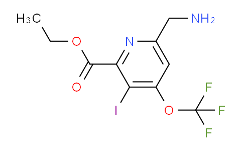 AM156206 | 1803964-13-7 | Ethyl 6-(aminomethyl)-3-iodo-4-(trifluoromethoxy)pyridine-2-carboxylate