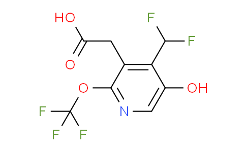 AM156208 | 1806729-53-2 | 4-(Difluoromethyl)-5-hydroxy-2-(trifluoromethoxy)pyridine-3-acetic acid