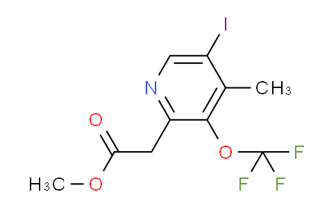 AM156216 | 1804365-04-5 | Methyl 5-iodo-4-methyl-3-(trifluoromethoxy)pyridine-2-acetate