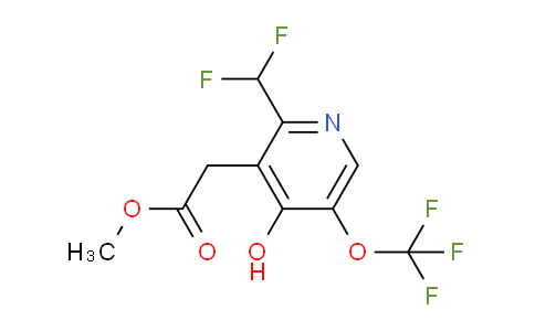 AM156218 | 1804648-86-9 | Methyl 2-(difluoromethyl)-4-hydroxy-5-(trifluoromethoxy)pyridine-3-acetate