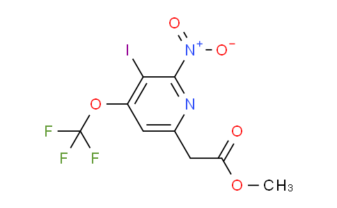 AM156224 | 1804644-85-6 | Methyl 3-iodo-2-nitro-4-(trifluoromethoxy)pyridine-6-acetate