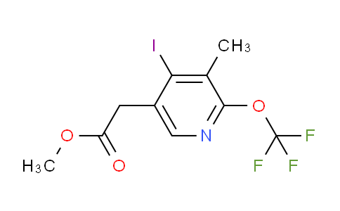AM156229 | 1806724-46-8 | Methyl 4-iodo-3-methyl-2-(trifluoromethoxy)pyridine-5-acetate
