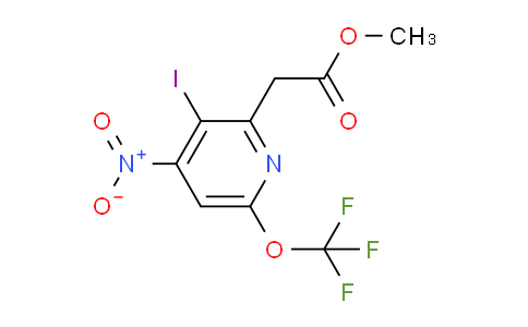 AM156231 | 1804775-75-4 | Methyl 3-iodo-4-nitro-6-(trifluoromethoxy)pyridine-2-acetate