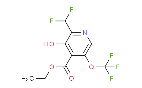 AM156233 | 1806046-10-5 | Ethyl 2-(difluoromethyl)-3-hydroxy-5-(trifluoromethoxy)pyridine-4-carboxylate