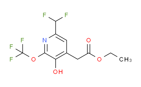 AM156234 | 1806728-37-9 | Ethyl 6-(difluoromethyl)-3-hydroxy-2-(trifluoromethoxy)pyridine-4-acetate