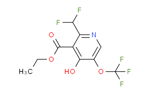 AM156235 | 1806046-15-0 | Ethyl 2-(difluoromethyl)-4-hydroxy-5-(trifluoromethoxy)pyridine-3-carboxylate