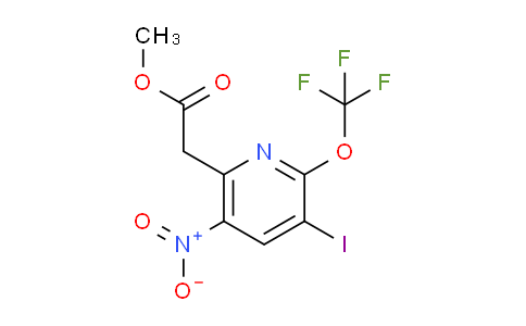 AM156236 | 1803961-82-1 | Methyl 3-iodo-5-nitro-2-(trifluoromethoxy)pyridine-6-acetate
