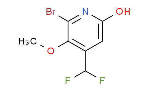 2-Bromo-4-(difluoromethyl)-6-hydroxy-3-methoxypyridine