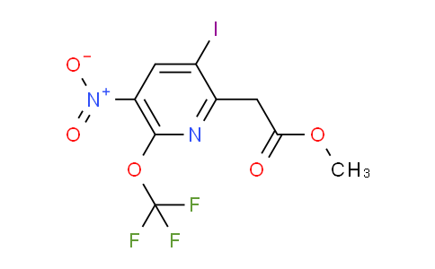 AM156240 | 1804645-05-3 | Methyl 3-iodo-5-nitro-6-(trifluoromethoxy)pyridine-2-acetate