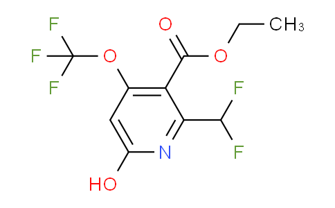 AM156241 | 1804835-53-7 | Ethyl 2-(difluoromethyl)-6-hydroxy-4-(trifluoromethoxy)pyridine-3-carboxylate