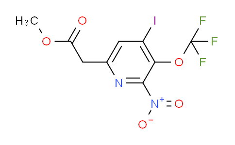 AM156242 | 1804775-81-2 | Methyl 4-iodo-2-nitro-3-(trifluoromethoxy)pyridine-6-acetate