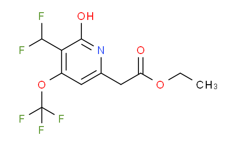 AM156243 | 1804346-23-3 | Ethyl 3-(difluoromethyl)-2-hydroxy-4-(trifluoromethoxy)pyridine-6-acetate
