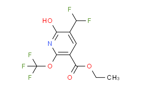 AM156249 | 1803962-58-4 | Ethyl 3-(difluoromethyl)-2-hydroxy-6-(trifluoromethoxy)pyridine-5-carboxylate