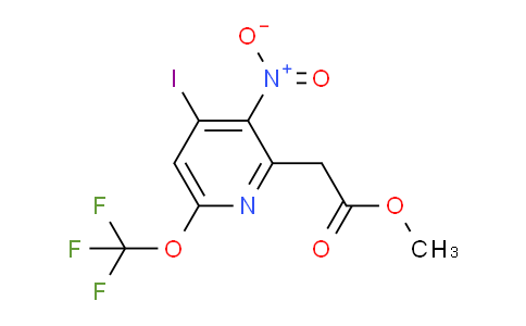 AM156250 | 1804350-71-7 | Methyl 4-iodo-3-nitro-6-(trifluoromethoxy)pyridine-2-acetate
