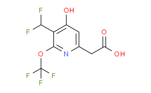 AM156261 | 1804837-53-3 | 3-(Difluoromethyl)-4-hydroxy-2-(trifluoromethoxy)pyridine-6-acetic acid