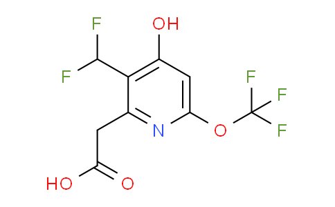 AM156264 | 1806735-93-2 | 3-(Difluoromethyl)-4-hydroxy-6-(trifluoromethoxy)pyridine-2-acetic acid