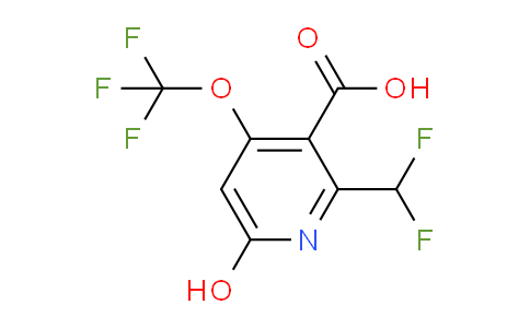 AM156265 | 1804839-94-8 | 2-(Difluoromethyl)-6-hydroxy-4-(trifluoromethoxy)pyridine-3-carboxylic acid