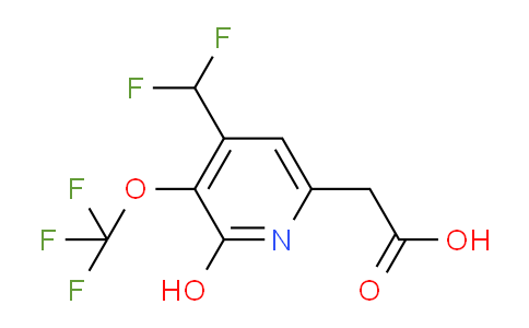 AM156267 | 1804837-61-3 | 4-(Difluoromethyl)-2-hydroxy-3-(trifluoromethoxy)pyridine-6-acetic acid