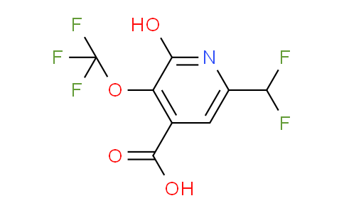 AM156269 | 1803960-79-3 | 6-(Difluoromethyl)-2-hydroxy-3-(trifluoromethoxy)pyridine-4-carboxylic acid