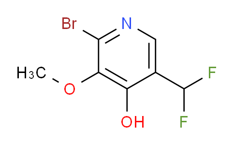 AM15627 | 1805404-39-0 | 2-Bromo-5-(difluoromethyl)-4-hydroxy-3-methoxypyridine
