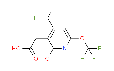 AM156270 | 1806727-71-8 | 4-(Difluoromethyl)-2-hydroxy-6-(trifluoromethoxy)pyridine-3-acetic acid