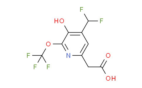 AM156271 | 1806727-81-0 | 4-(Difluoromethyl)-3-hydroxy-2-(trifluoromethoxy)pyridine-6-acetic acid