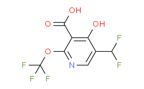 AM156279 | 1804835-31-1 | 5-(Difluoromethyl)-4-hydroxy-2-(trifluoromethoxy)pyridine-3-carboxylic acid