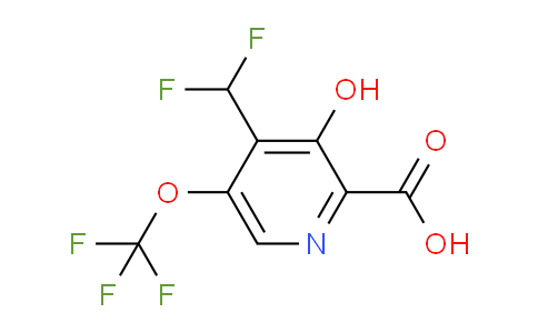 AM156290 | 1804835-48-0 | 4-(Difluoromethyl)-3-hydroxy-5-(trifluoromethoxy)pyridine-2-carboxylic acid