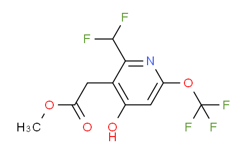 AM156291 | 1804359-44-1 | Methyl 2-(difluoromethyl)-4-hydroxy-6-(trifluoromethoxy)pyridine-3-acetate