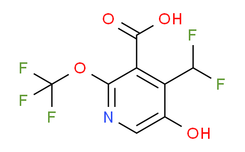 AM156292 | 1804837-21-5 | 4-(Difluoromethyl)-5-hydroxy-2-(trifluoromethoxy)pyridine-3-carboxylic acid