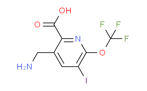 AM156293 | 1804360-47-1 | 3-(Aminomethyl)-5-iodo-6-(trifluoromethoxy)pyridine-2-carboxylic acid
