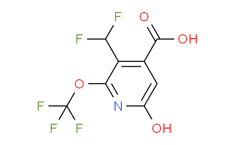 AM156296 | 1803961-27-4 | 3-(Difluoromethyl)-6-hydroxy-2-(trifluoromethoxy)pyridine-4-carboxylic acid