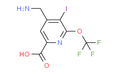 AM156298 | 1804773-73-6 | 4-(Aminomethyl)-3-iodo-2-(trifluoromethoxy)pyridine-6-carboxylic acid