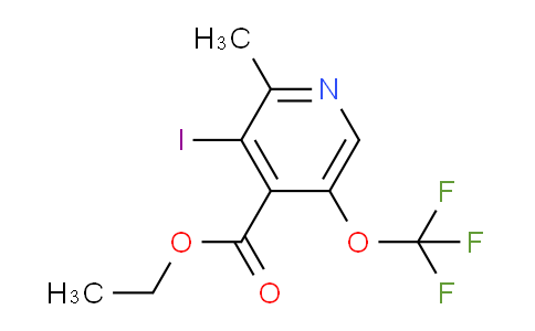 AM156300 | 1806164-71-5 | Ethyl 3-iodo-2-methyl-5-(trifluoromethoxy)pyridine-4-carboxylate