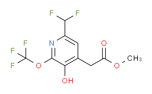 AM156302 | 1804346-01-7 | Methyl 6-(difluoromethyl)-3-hydroxy-2-(trifluoromethoxy)pyridine-4-acetate