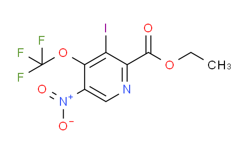 Ethyl 3-iodo-5-nitro-4-(trifluoromethoxy)pyridine-2-carboxylate