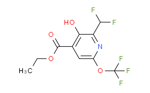 AM156313 | 1804344-95-3 | Ethyl 2-(difluoromethyl)-3-hydroxy-6-(trifluoromethoxy)pyridine-4-carboxylate
