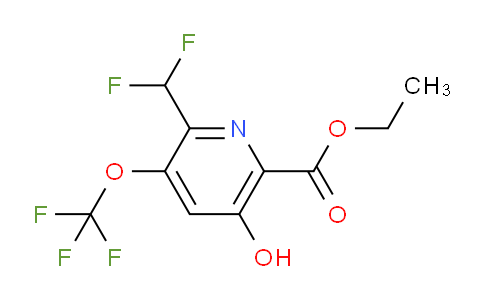 AM156319 | 1804345-05-8 | Ethyl 2-(difluoromethyl)-5-hydroxy-3-(trifluoromethoxy)pyridine-6-carboxylate