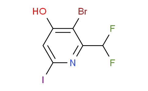 AM15632 | 1804855-24-0 | 3-Bromo-2-(difluoromethyl)-4-hydroxy-6-iodopyridine