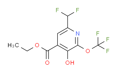 AM156320 | 1806046-43-4 | Ethyl 6-(difluoromethyl)-3-hydroxy-2-(trifluoromethoxy)pyridine-4-carboxylate