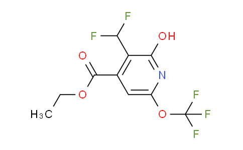 AM156328 | 1804797-89-4 | Ethyl 3-(difluoromethyl)-2-hydroxy-6-(trifluoromethoxy)pyridine-4-carboxylate